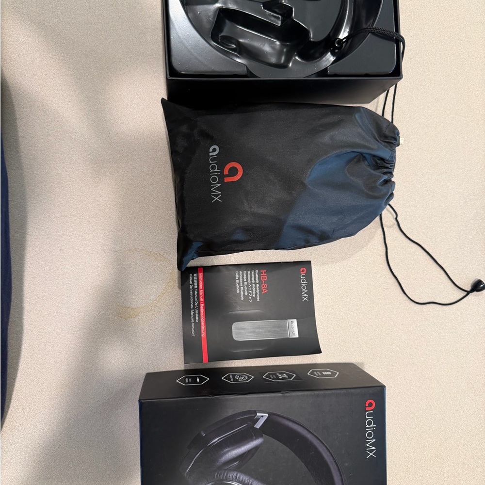Black On-Ear Headphones